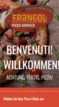 Mobile Screenshot of francospizza.ch